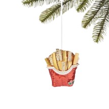 Holiday Lane Foodie Spirits Sequined French Fries Ornament New - £7.72 GBP
