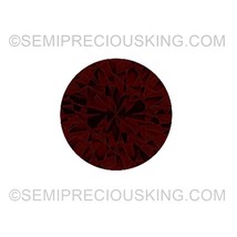 Natural Ruby 0.8mm Round Diamond Facet Cut VVS Clarity Merlot Color Loose Precio - £1.49 GBP