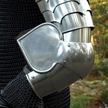 Medieval Arms Steel Plates Elbow Protector 18 Gauge Steel SCA BEST ITEM ... - £110.46 GBP