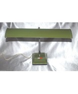 Vintage Japan Goose Neck Desk Work Lamp Metal Avocado Green (GYMS3) - £39.95 GBP
