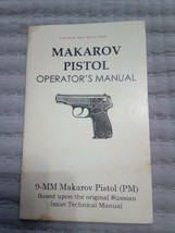 Makarov Pistol Operator&#39;s Manual 9mm -Based on Original Russian Technica... - $231.88 MXN