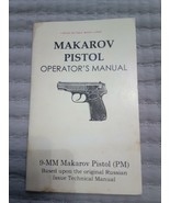 Makarov Pistol Operator&#39;s Manual 9mm -Based on Original Russian Technica... - $231.88 MXN
