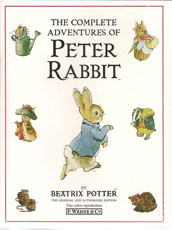 THE COMPLETE ADVENTURES OF PETER RABBIT BY BEATRIX P... - $54.09