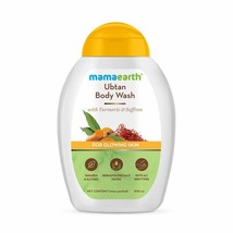 Mamaearth Ubtan Body Wash With Turmeric &amp; Saffron, Shower Gel, 300ml (Pack of 1) - £13.96 GBP