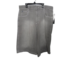 Southpole Men&#39;s Vintage Jeans Shorts Grey Sand Size 34 Rare NWD! - £74.54 GBP