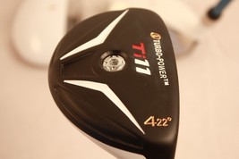 NEW mens WHITE Hybird Golf Clubs taylor fit custom made #4 CLUB 22° graphite reg - £73.10 GBP