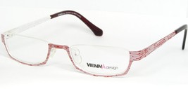 Vienna Design UN596-02 Red / White Unique Eyeglasses Glasses Frame 48-19-145mm - £46.76 GBP