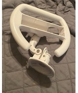 Wii Steering Wheel Mounted To Suction Stand Racing Wheel - $10.97 CAD