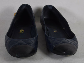 Chanel Womens Navy Quilted Leather Flats 36 Italy - £229.45 GBP