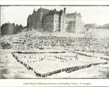 Vtg Postcard c 1908 The Minuet Performed by Grade School Pupils Tacoma WA - $5.31