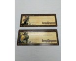 Lot Of (2) Dungeons And Dragons Campaign Cards Living Greyhawk Set 3 Car... - £12.57 GBP