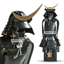 15.5&quot; Tall Date Masamune Shogun Japanese Samurai Armor Miniature Statue - £61.71 GBP