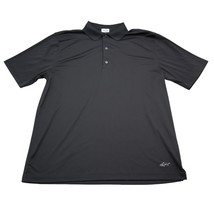 Greg Norman Shirt Mens Large Black Polo Golf Lightweight ML75 Golfing - £14.34 GBP