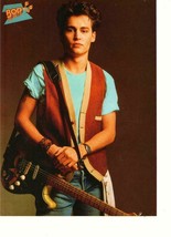 Johnny Depp Kirk Cameron Jeremy Miller teen magazine pinup clipping guitar Bop - £2.69 GBP