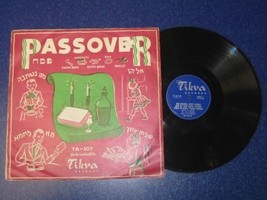 Tikva Records Passover Lp Hebrew Jewish Abraham Davis - £38.40 GBP