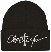 Beanies for Men CHRIST LIFE Jesus Christ Church Faith Christian Winter Hat - £13.90 GBP