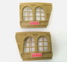 1994 Fisher Price Great Adventures Pirate Ship 2 Cabin Panel Sides Repla... - $17.72