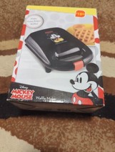 Mickey Mouse Mini Waffle Maker Non Stick Electric Kitchen Cooker Breakfast Baker - £18.96 GBP