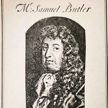 Samuel Butler Portrait Poet 1965 Almanac Historical Antique Ephemera DWNN4 - $19.99