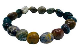 Jasper, Ocean Gemstone Bracelet - $27.49