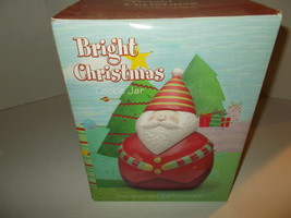 New in Box Sakura by Oneida Bright Christmas Santa Cookie Jar - £12.61 GBP