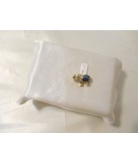 Charter Club 1-1/4” Gold Tone Crystal Blue &amp; Green Enameled Elephant Pin... - $164.31 MXN