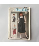 Simplicity 6690 Sewing Pattern Size 10 Bust 28.5 Skirt 1984 Child Girl V... - £6.19 GBP