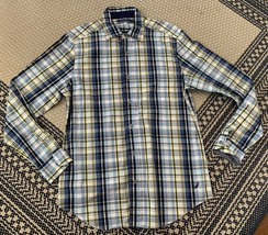 Men’s Nautica Button Up Long Sleeve Shirt Size Small - £13.29 GBP