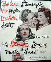 :KIRK. DOUGLAS ; 1ST DEBUT (STRANGE LOVE OF MARTHA IVERS) ORIG, 1946 PRE... - £232.19 GBP