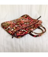 Vera Bradley Laptop Case Briefcase Paisley Pockets Zip Around Quilted Ta... - €43,21 EUR