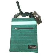 Dakine Jive Crossbody 9x7.5 Adjustable Strap Green Striped Purse Bag - $27.30 CAD