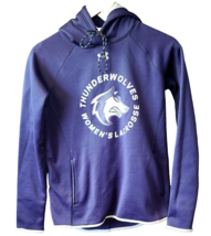 Under Armour Minnesota Timberwolves Loose Fit Pullover Hoodie Womens Sma... - $17.92