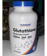 Nutricost Glutathione Capsules 500mg, 240 Capsules Gluten Free, Non-GMO ... - $36.09