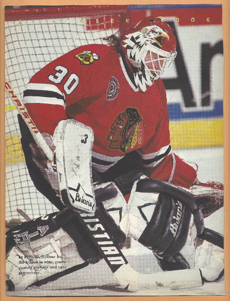 Primary image for Chicago BlackHawks Ed Belfour 1991 Pinup Photo