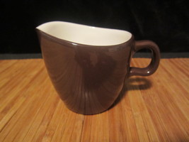 2005 Starbucks Small Chocolate Brown Color Pitcher Creamer At Home Collection - £11.98 GBP