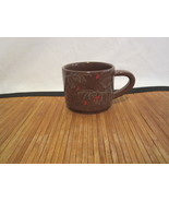 2009 Starbucks Coffee Mug Tea Cup Brown Abstract Leaves Red Berries Stac... - €9,61 EUR