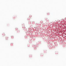 Miyuki Delicas 11/0 Shimmering Rose Pink 902, 50g bag of delica beads, c... - $14.50
