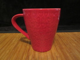 2009 Starbucks Coffee Company Design House Stockholm Red Heart Mug Tea Cup 12oz - £15.21 GBP