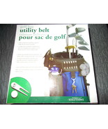 New in Box Perfect Solutions Golf Bag Utility Belt w Divot, Marker &amp; Tees - $10.00