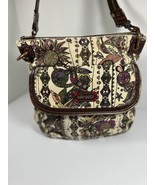 Sakroots by The Sak Crossbody Purse Bag Spirit Desert Owl Peace Canvas Jute - £15.65 GBP