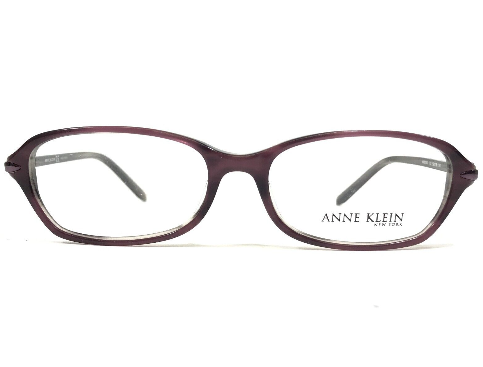 Primary image for Anne Klein Eyeglasses Frames AK8043 133 Purple Rectangular Full Rim 52-16-140