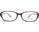Anne Klein Eyeglasses Frames AK8043 133 Purple Rectangular Full Rim 52-1... - $51.22