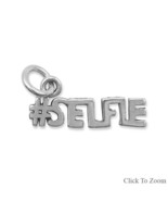 Sterling Silver #SELFIE Charm - £12.07 GBP