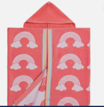 2 pack Caro Hooded Towel Kids Pink White Cloud 100% Cotton Bath &amp; Beach - $360.41 MXN+