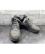 Chaco Boots Women 7M Barbary Shoes Gray Suede Lace Up Side Knit Trim Com... - $634.82 MXN