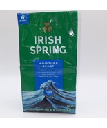 Irish Spring Moisture Blast Moisturizing Bar Soap 6 Bars 3.7 oz ea NEW S... - $19.39