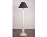 WOODSPUN COLONIAL FLOOR LAMP ~ &quot;Vintage White&quot; Textured Finish with Tin ... - $737.45
