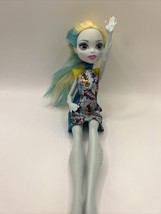 2016 Monster High Lagoona Blue Doll In POW-earful Comic Book Inspired Dress - £8.24 GBP
