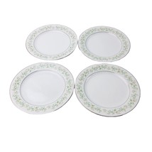 1 NORITAKE SAVANNAH Dinner Plates 2031 PLATINUM RIM 1969-1991 Discontinued - £9.58 GBP