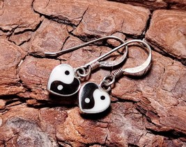 Energy Balance Spell Earrings, Harmony Yin Yang 925 Earrings, Man Woman ... - £68.73 GBP